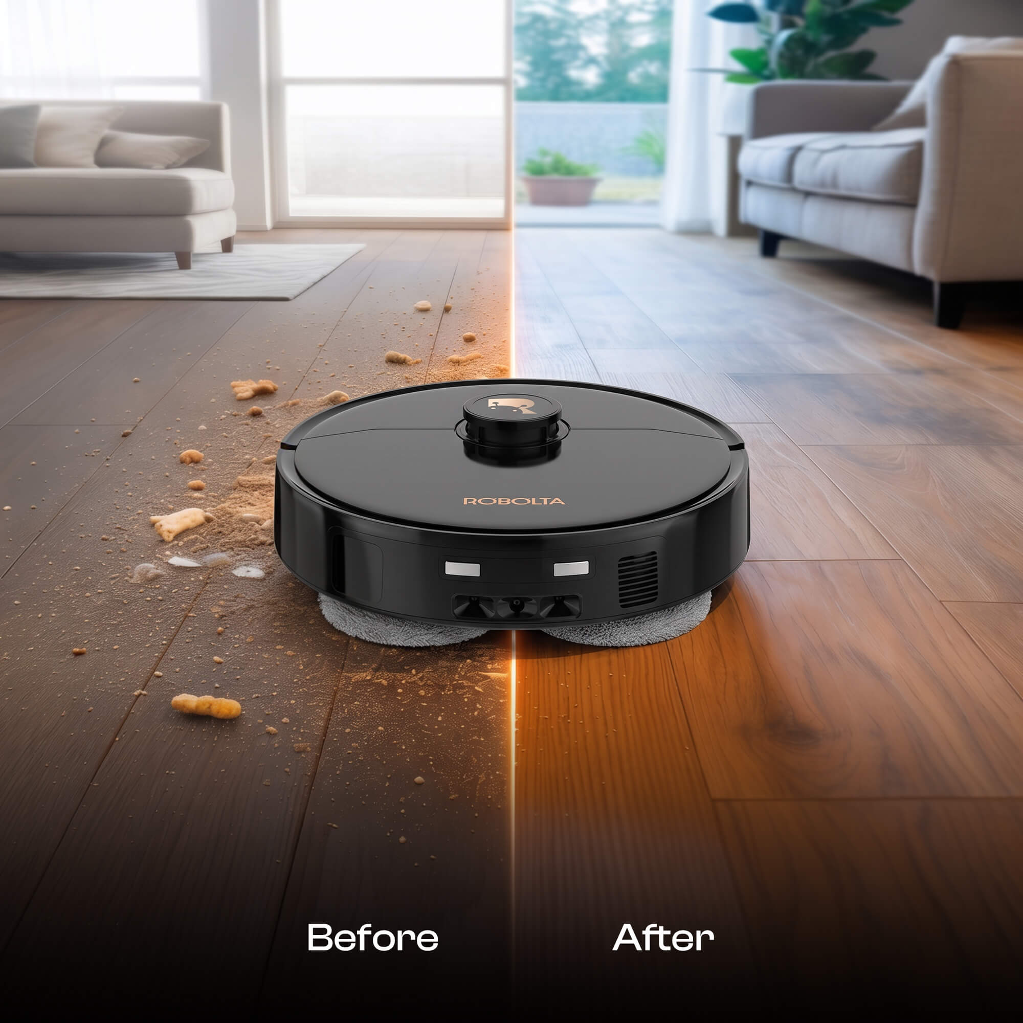 ROBOLTA R6 PRO – Fully SelfMaintaining Cleaning Robot