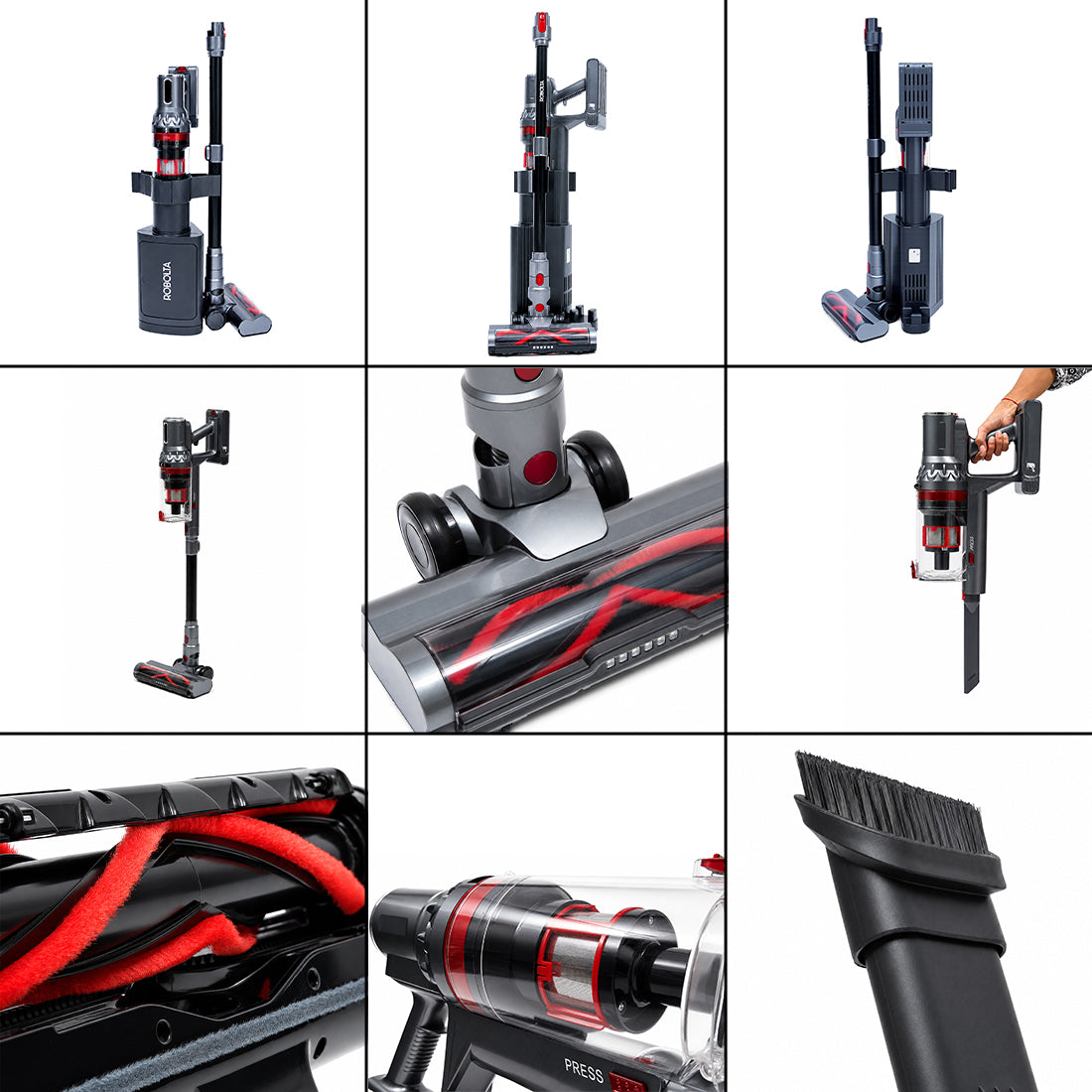 ROBOLTA H4 ULTRA - Cordless Vacuum with Auto Dust Station