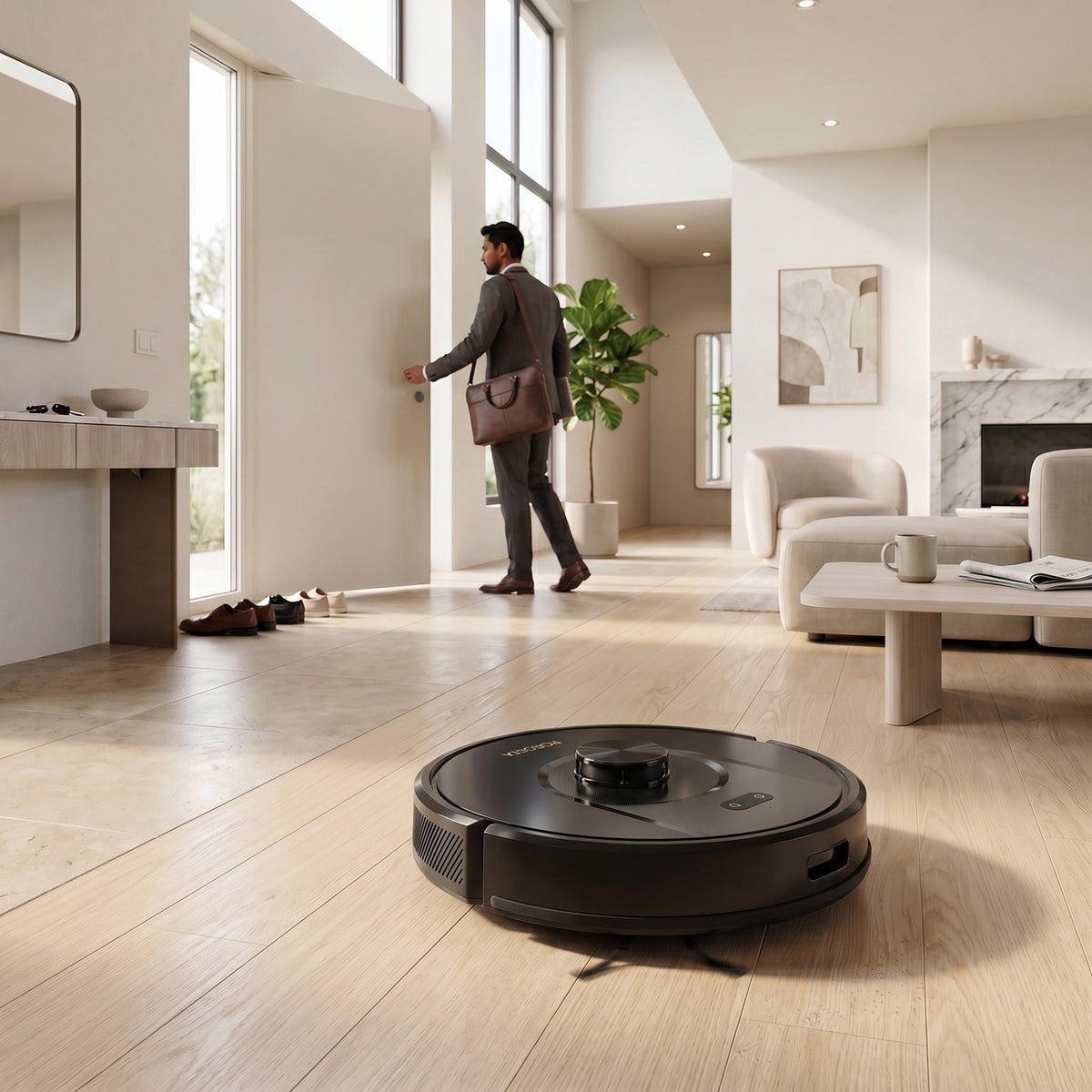 Maps your home in minutes.