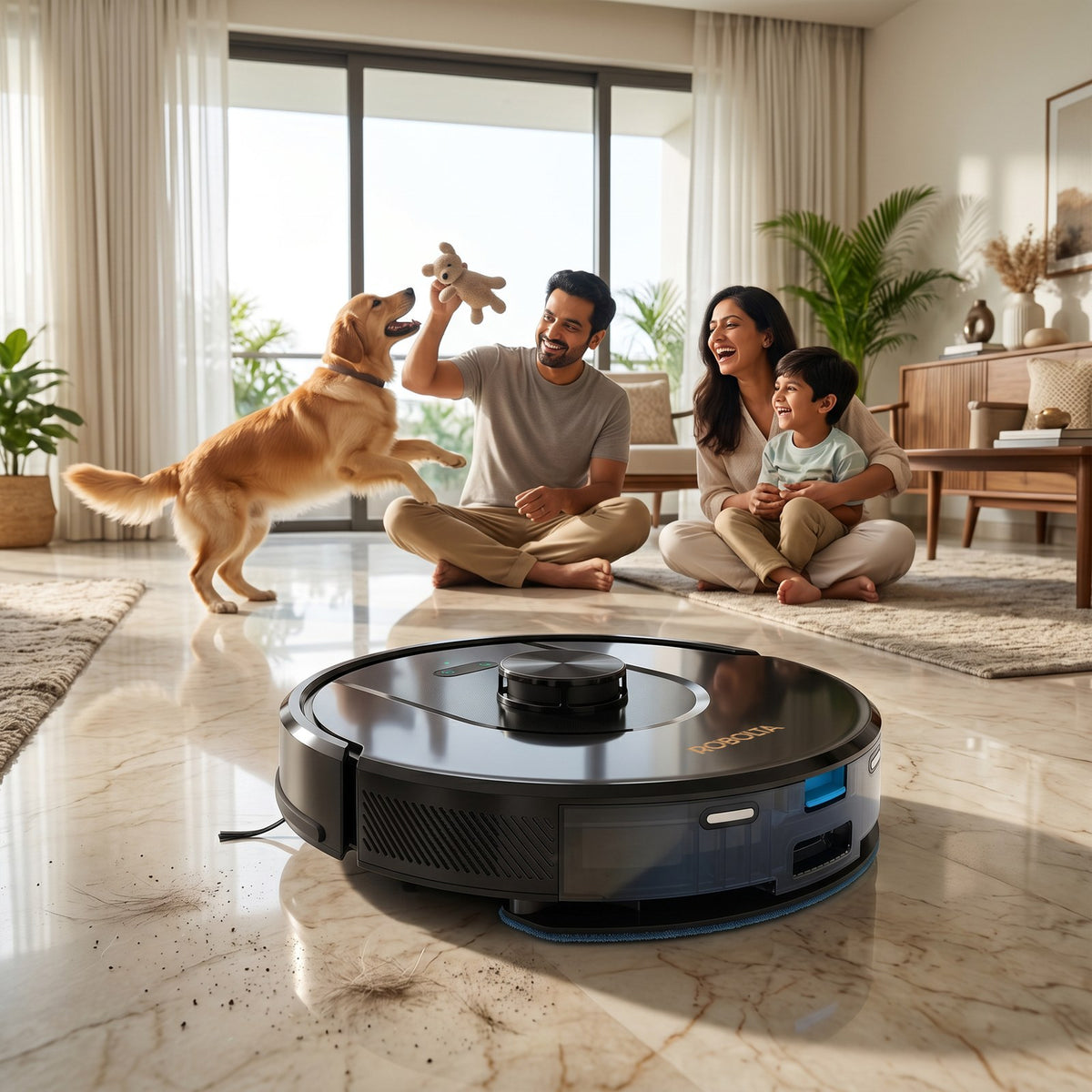 Maps your home in minutes.