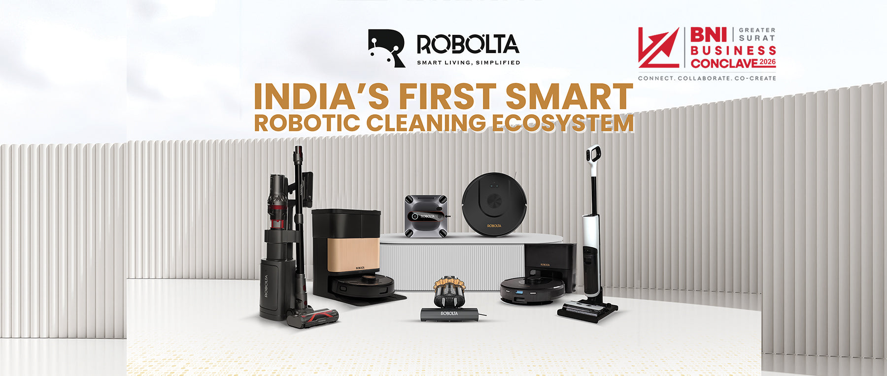 Robolta Steals the Spotlight at BNI Surat Conclave 2026