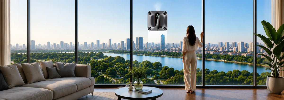 Glass Cleaning Robot Helping Homes Shine with Ease | Robolta