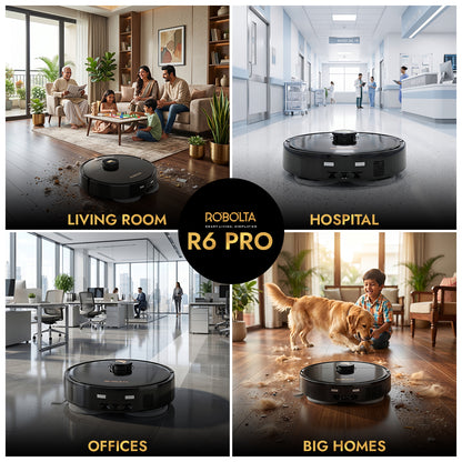 ROBOLTA R6 PRO – Fully SelfMaintaining Cleaning Robot