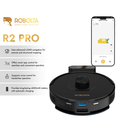 ROBOLTA R2 PRO – Smart Everyday Cleaning Robot