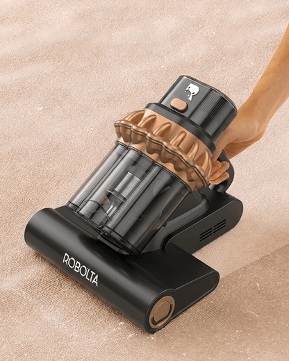 ROBOLTA F8 ULTRA - Cordless Fabric & Mite Care Vacuum Deep Cleaning. Total Freedom.