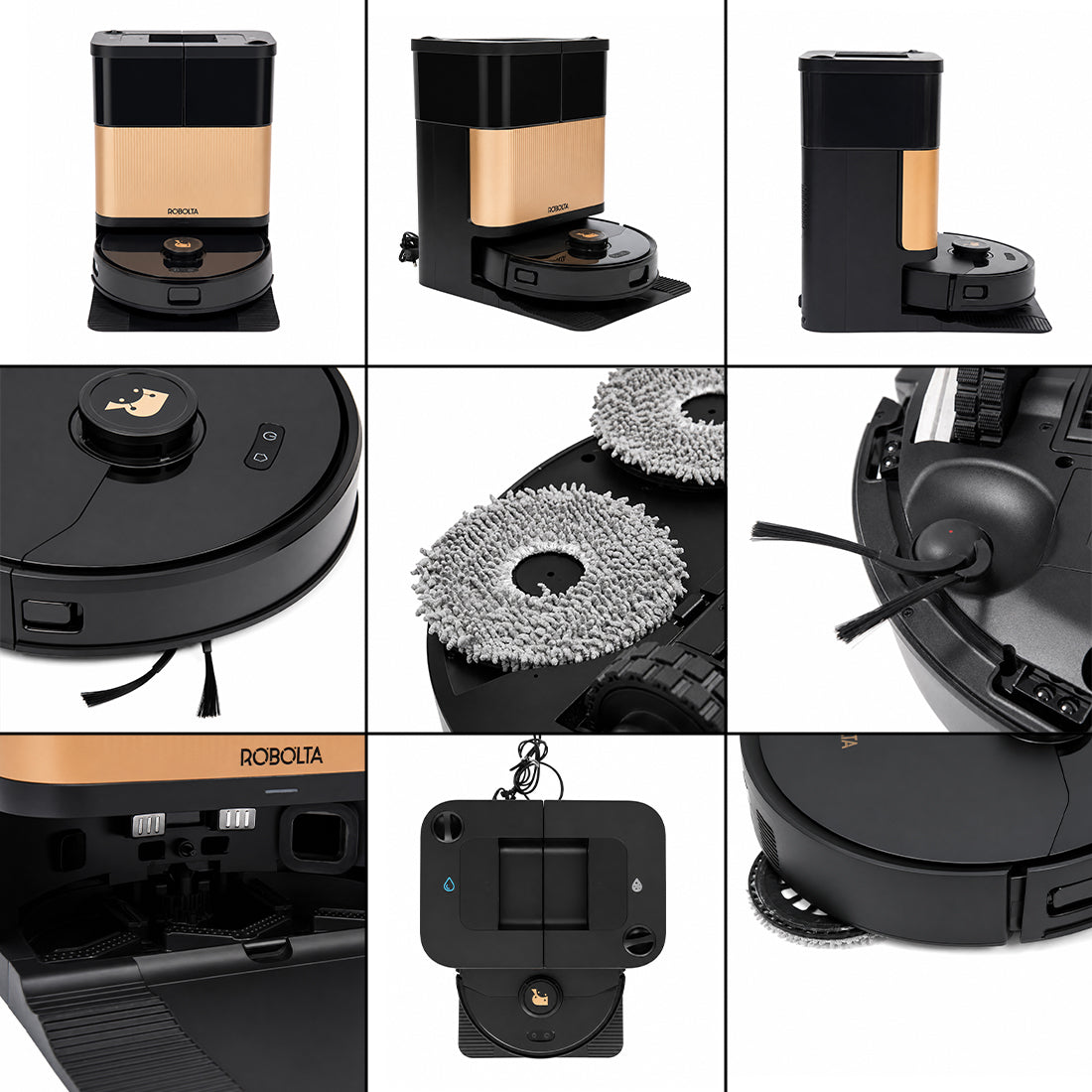 ROBOLTA R6 PRO – Fully SelfMaintaining Cleaning Robot