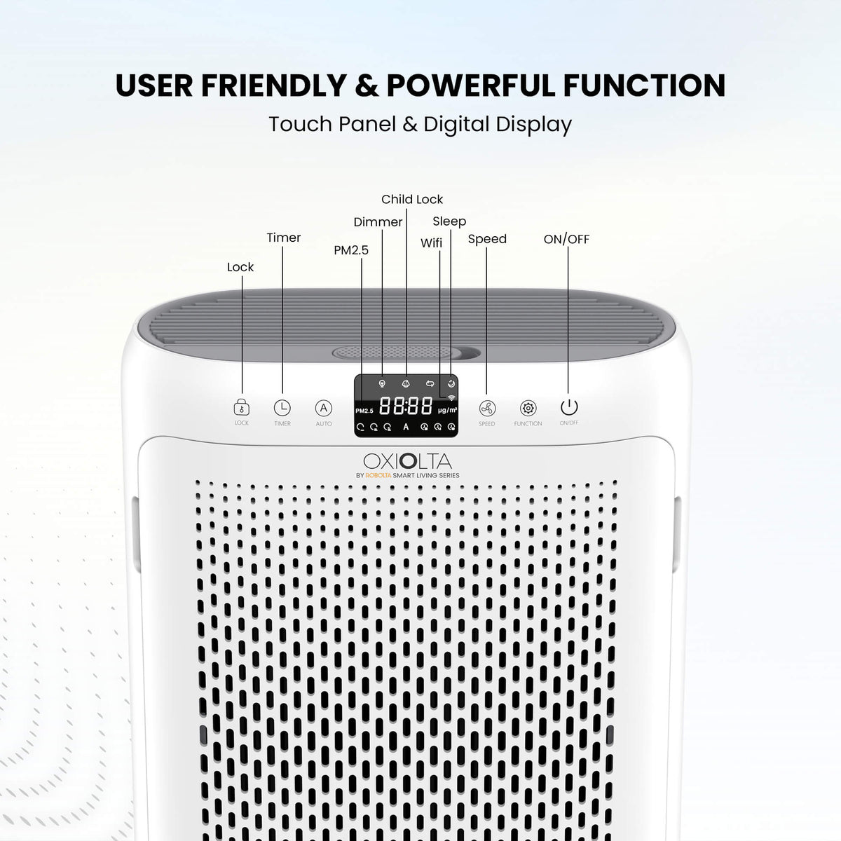 ROBOLTA OXIOLTA - PURE MAX SMART PURIFICATION FOR BIGGER SPACES