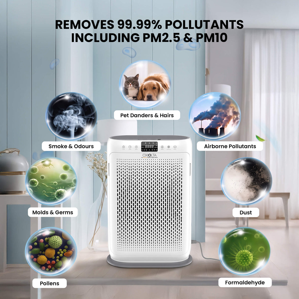 ROBOLTA OXIOLTA - PURE MAX SMART PURIFICATION FOR BIGGER SPACES