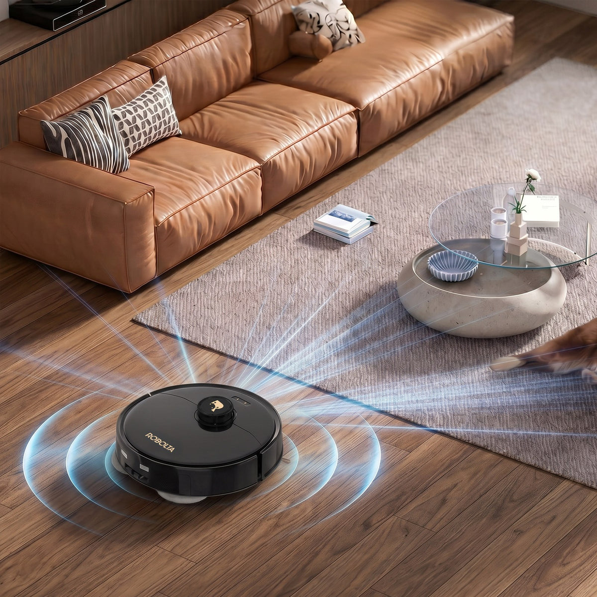 Maps your home in minutes.