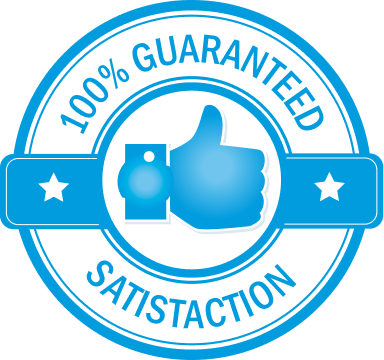 100% guaranteed satisfaction